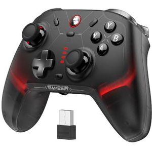GameSir - Cyclone 2 - Draadloze Gamepad - Voor PC - Zwart