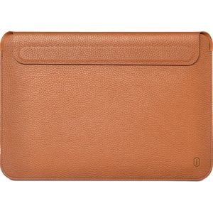 Laptoptas 14.2 Inch - Leren Laptophoes - Sleeve Alle Merken - Tas Alle Laptops Tot 14.2 Inch - Genuine Leather - Laptopsleeve - Waterafstotend - Zakelijke Laptoptas - Bruin