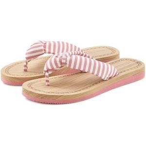 Elbsand Teenslipper  eosine / wit