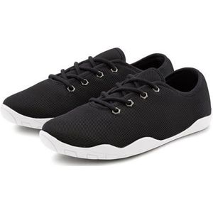 LASCANA Sneaker, mit ultraflache Sohle, superleicht, Schnürhalbschuhe, Unisex VEGAN