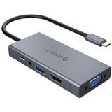 ORICO USB-C VGA, HDMI, Audio, PD 60W