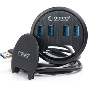 ORICO - 4-poorts USB 3.0 Hub - Zwart - USB 3.0 - Voor Desktop
