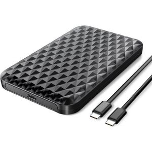 Orico kišenės Pastatymas į HDD/SSD 2,5"-kabelį USB-C 3.1 (2.5"), Harddisk behuizing, Zwart