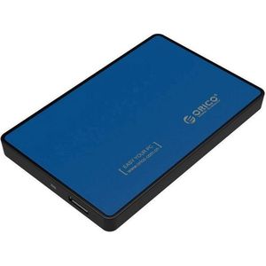 Orico HDD behuizing voor 2,5'' SATA HDD/SSD - USB3.0 (Micro USB) / kunststof / blauw
