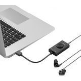 Orico Externe geluidskaart  Stereo en audio - 80dB - Zwart