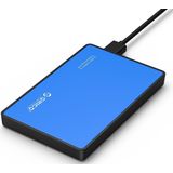 Orico - HDD Behuizing - Blauw - Voor 2,5 inch SATA HDD/SSD - USB3.0