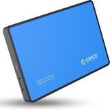 Orico - HDD Behuizing - Blauw - Voor 2,5 inch SATA HDD/SSD - USB3.0