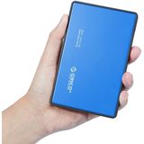 Orico - HDD Behuizing - Blauw - Voor 2,5 inch SATA HDD/SSD - USB3.0