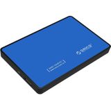 Orico - HDD Behuizing - Blauw - Voor 2,5 inch SATA HDD/SSD - USB3.0