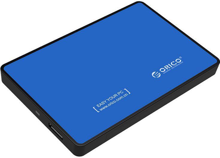 Orico - HDD Behuizing - Blauw - Voor 2,5 inch SATA HDD/SSD - USB3.0