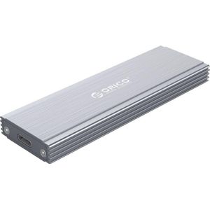 Orico premium behuizing voor M.2 NVMe PCIe SSD (max. 80 mm, tot 2 TB) - USB3.1 / aluminium (grijs)