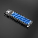 Orico NVMe M.2 SSD Behuizing - 10Gbps - Blauw Aluminium