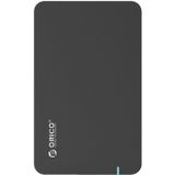 Orico - HDD Behuizing - Zwart - Voor 2,5'' SATA HDD/SSD - USB3.0