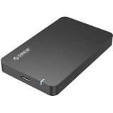 Orico - HDD Behuizing - Zwart - Voor 2,5'' SATA HDD/SSD - USB3.0