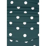 Lascana - Jada Badpak - Zwart - Stippenprint - Verstelbare Bandjes