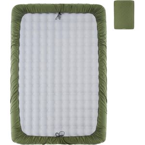 MAT Cover 2.2 - Hoes voor slaapmat - Slaapmat / Mathoezen voor kamperen, reizen en meer - 360° bescherming - Ademende T/C-vezels - Geschikt voor 5-25 cm dikke matrassen - Inclusief draagtas