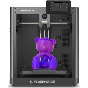 Flashforge Adventurer 5M High Speed 3D Printer 600mm/s Touchscreen – Gebruiksvriendelijk - Quick-Detach Nozzle - 220×220×220 mm - WiFi - Smart App