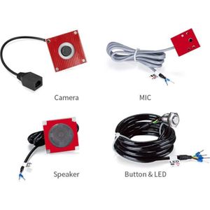 Fanvil - PA2-KIT - Accessoirekit - Inclusief 720P IP-camera - Deurbelknop - Microfoon - Luidspreker