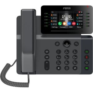 Fanvil - V65 - VoIP-telefoon - Zwart - EU-Steker