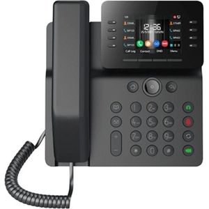 Fanvil - V64 - VoIP-telefoon - Zwart - Hoogwaardige Audioprestatie