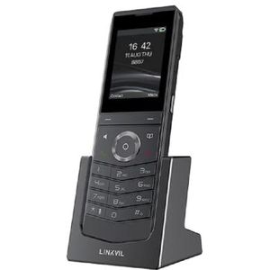Fanvil - W611W - VoIP Telefoon - Zwart - HD LCD-scherm 2,4 inch