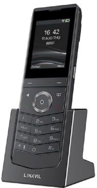 Fanvil - W611W - VoIP Telefoon - Zwart - HD LCD-scherm 2,4 inch