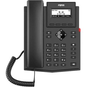 Fanvil - X301G - Voip-telefoon - Zwart - HD-audio - 2 SIP-lijnen