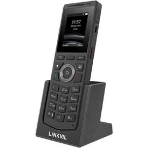 Fanvil W610w Draadloze Vaste Telefoon - Zwart - LCD-scherm - HD-geluid