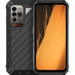 Ulefone Power Armor 19 (256 GB, Zwart, 6.58", Dubbele SIM, 108 Mpx, 5G), Smartphone, Zwart