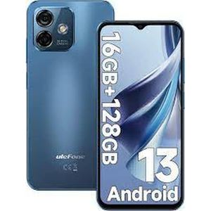 Ulefone Note 16 Pro (128 GB, Blauw, 6.52", Hybride dubbele SIM, 4G), Smartphone, Blauw