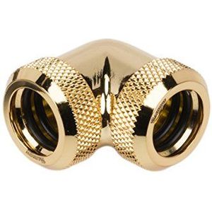 Barrow - Multi-Link Adapter - 90 Graden - 14mm AD naar 14mm AD - Goud - Messing