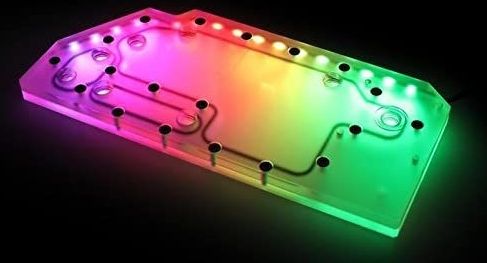 Distroplate - Jonsbo MOD-3 - Computerkoeling - Acrylglas - RGB Verlichting
