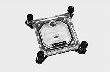 Computerkoeling - Waterblok RGB - Verchroomd Koper - Transparant Acryl