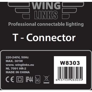 koppelbaar. T-Connector