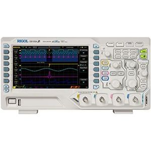 RIGOL DS1054Z Digitale Oscilloscoop,Bandbreedte van 50MHz,4 Analoge Kanalen,Geheugendiepte van 24Mpts,Monsterfrequentie van 1G Sa/s,Gratis Trigger- en Decodeerfunctie,3 Jaar Garantie