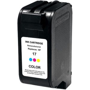 SecondLife inkt cartridge kleur voor HP type HP 17 XL