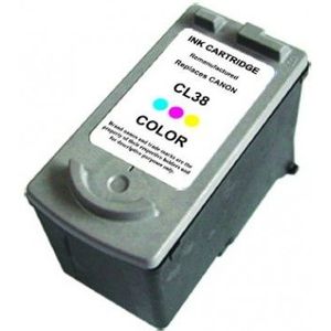SecondLife inkt cartridge kleur voor Canon CL-38