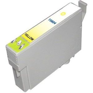 SecondLife inkt cartridge geel voor Epson T0804