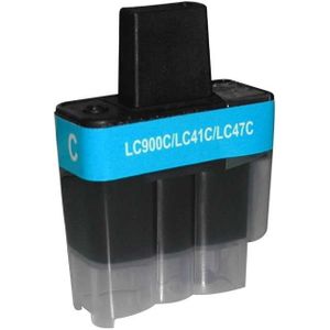 SecondLife inkt cartridge cyaan voor Brother LC-900C