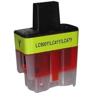 SecondLife inkt cartridge magenta voor Brother LC-900Y