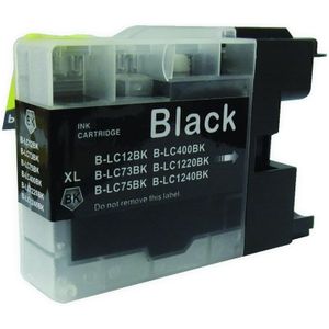 SecondLife inkt cartridge zwart voor Brother LC-1240BK
