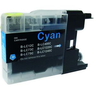 SecondLife inkt cartridge cyaan voor Brother LC-1240C