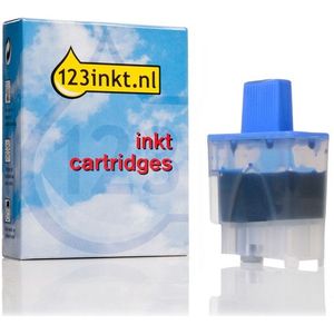 123inkt huismerk vervangt Brother LC-900C inktcartridge cyaan