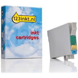 Epson T0802 inktcartridge cyaan (123inkt huismerk)
