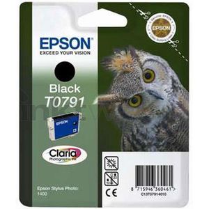 Huismerk - Epson T0791 - Inktcartridge - Zwart - Compatible XXL