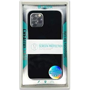 iPhone 11 Pro siliconen hoes en kamerbescherming zwart