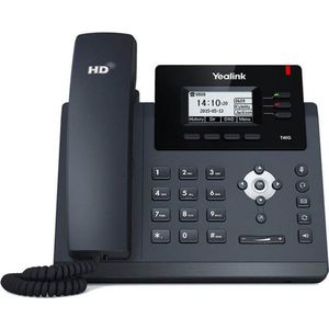 Yealink SIP-T40P, Telefoon, Zwart