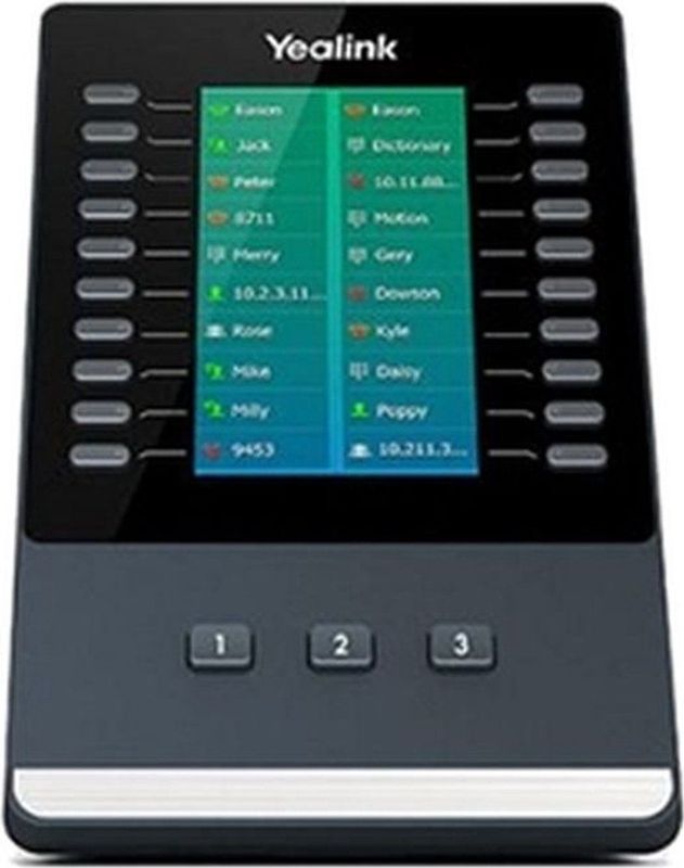 Yealink - EXP50 - Kleurenschermuitbreidingsmodule - Zwart - LCD 4,3 Inch