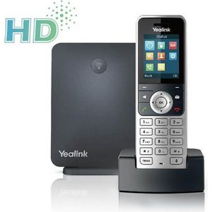 Yealink - W53P - DECT-telefoon - Zwart/Zilver - Professioneel Gebruik