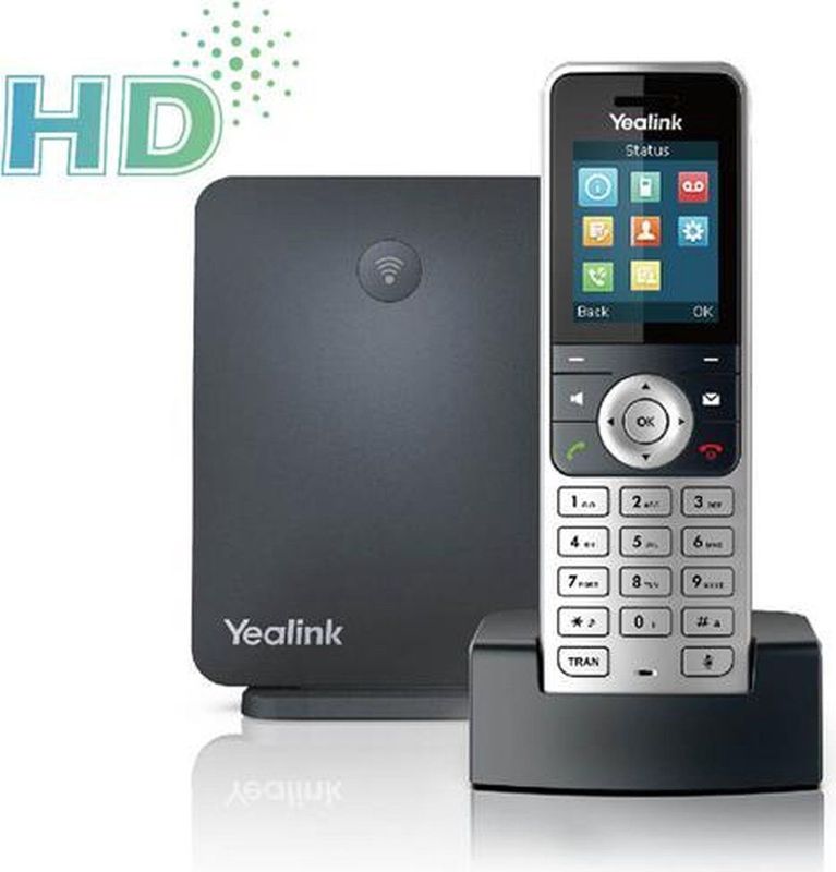 Yealink - W53P - DECT-telefoon - Zwart/Zilver - Professioneel Gebruik